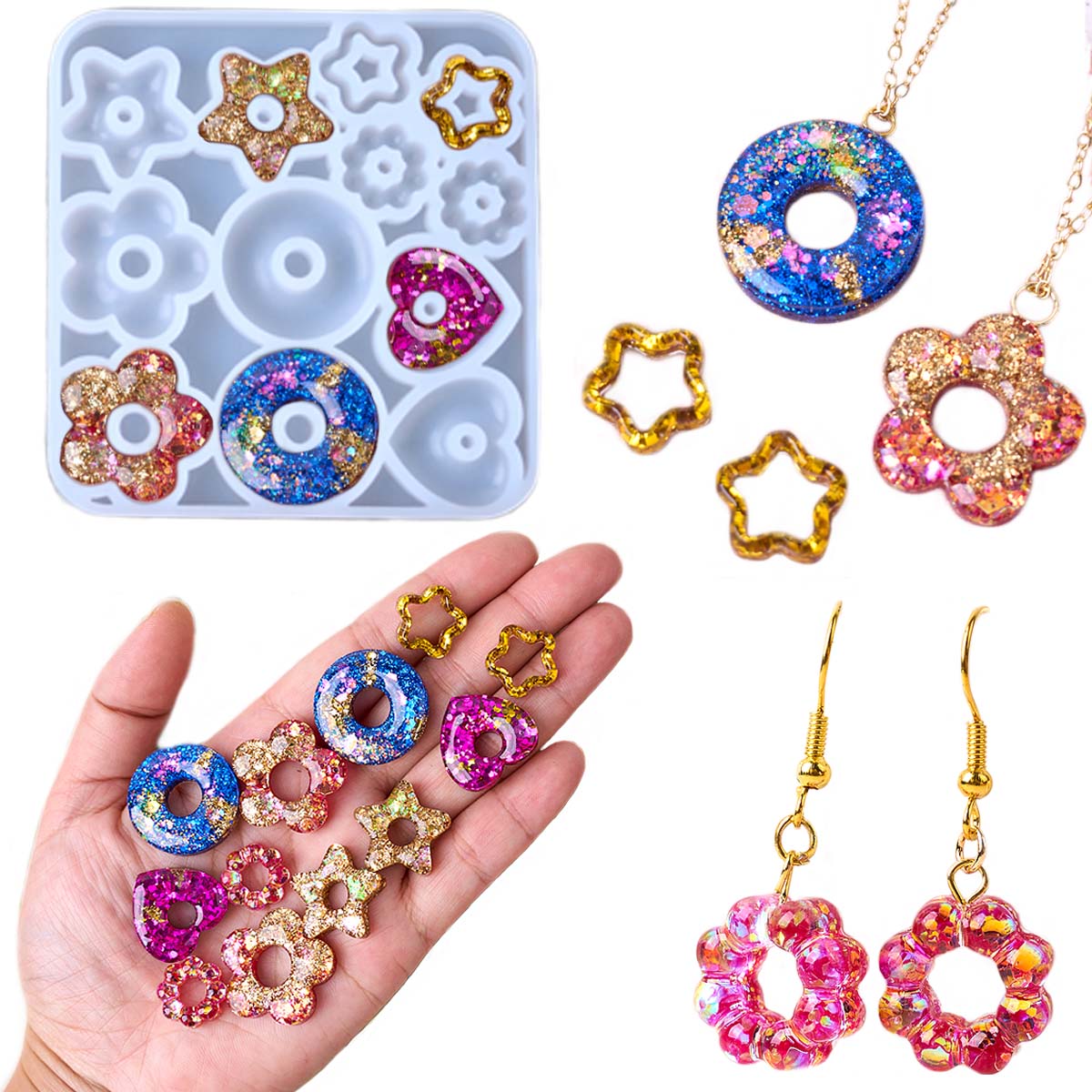 Bijoux multifonctionnels moule - Resin Craft Ideas avis et prix