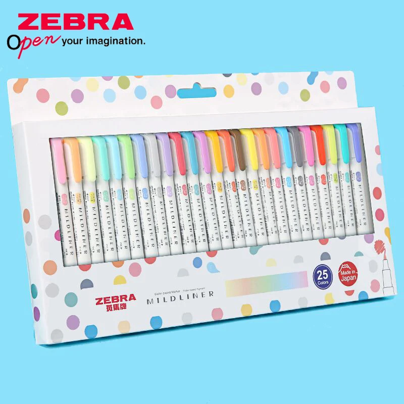 Ensemble de stylos marqueurs à - Zebra Pen Mildliner avis et prix