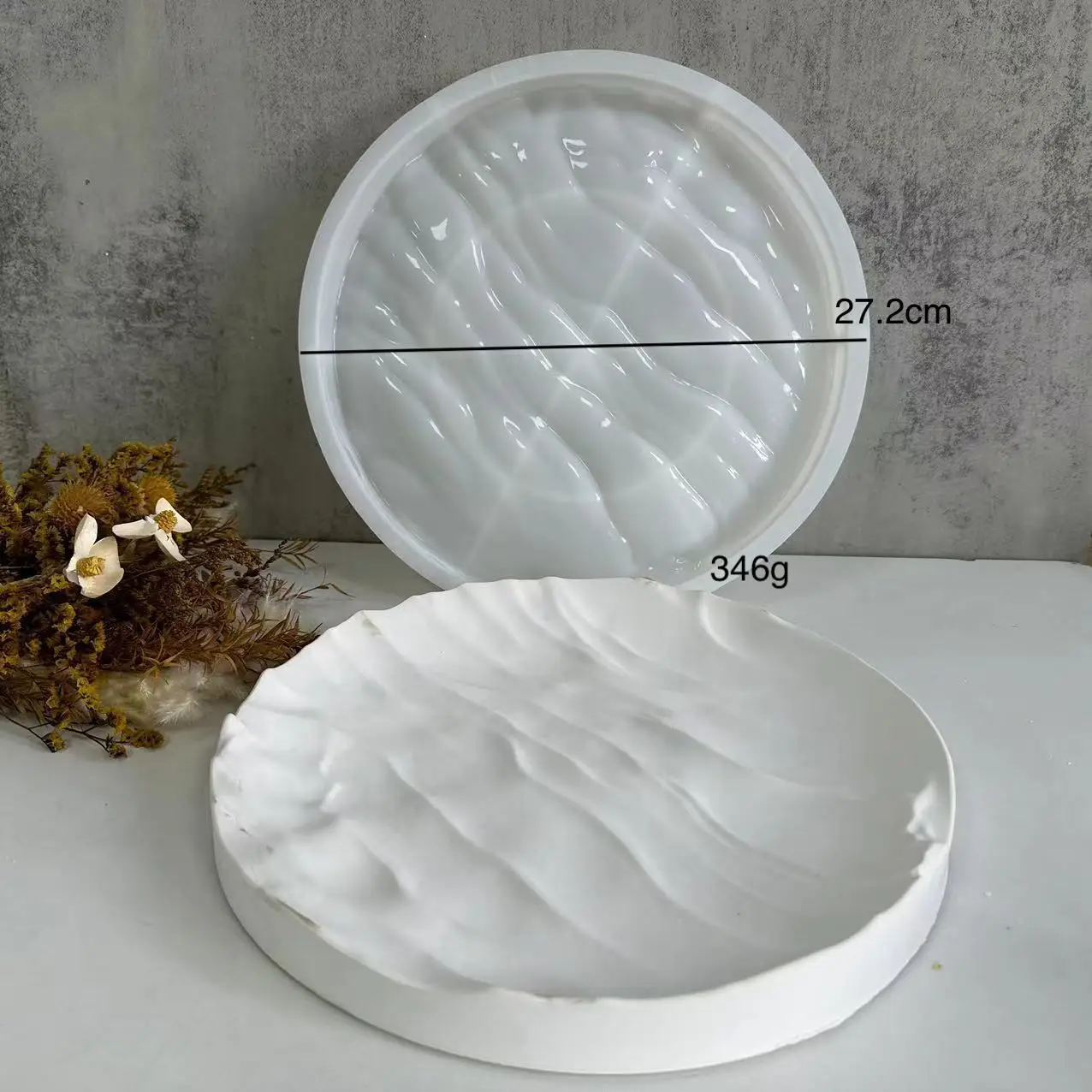Grand moule en silicone rond e - Coaster Mold Round avis et prix