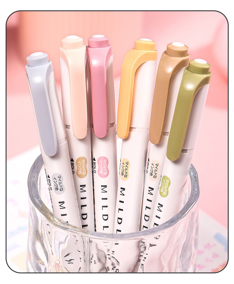 Stylos surligneurs zèbre Mildl - Zebra Pen Mildliner avis et prix