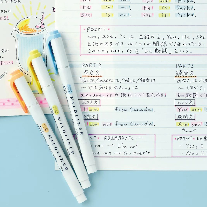 Marqueur japonais zèbre Mildli - Zebra Pen Mildliner avis et prix